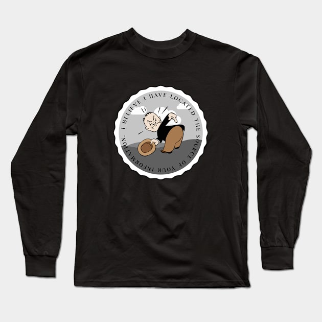 Tell People Where They're Coming From! Long Sleeve T-Shirt by From the House On Joy Street